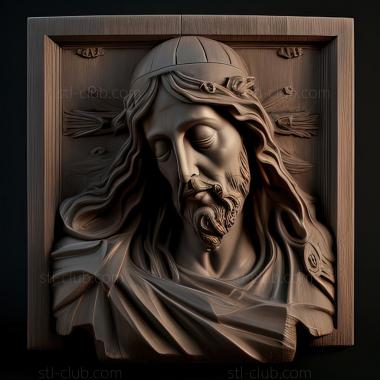 3D model st jesus (STL)